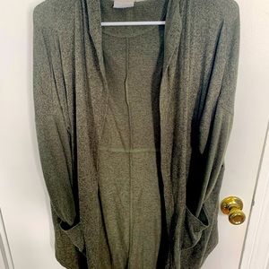 Green Cardigan